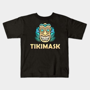 Tiki mask Character Design Kids T-Shirt